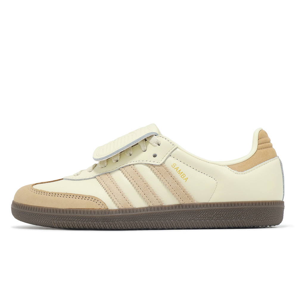 adidas 休閒鞋 Samba LT W 女鞋 米白 奶茶 翻蓋鞋舌 德訓鞋 愛迪達 [ACS] JH5706