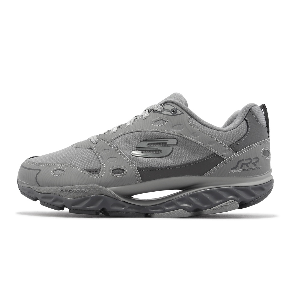 Skechers 慢跑鞋 Pro-Resistance SRR 灰銀 避震回彈 運動鞋 男鞋 ACS 894083GRY