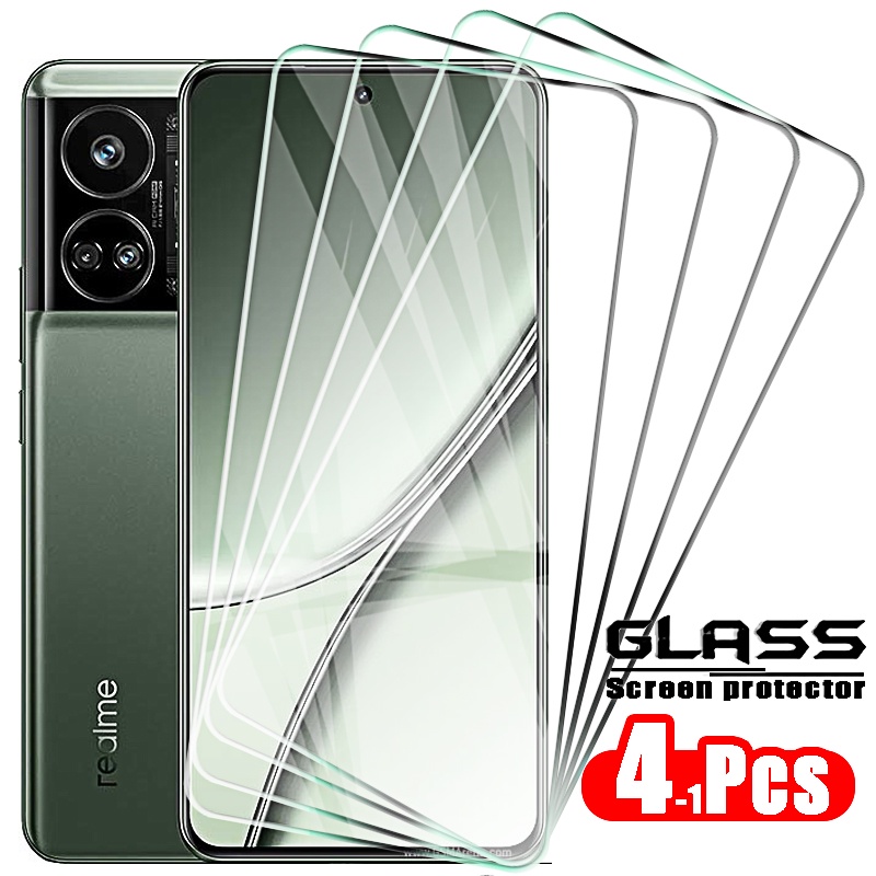 4pcs 鋼化玻璃適用於 Oppo Realme GT5 GT 5 240W NEO 5 SE 240W 5SE 3 2