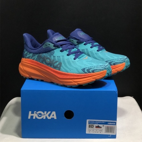 Hoka ONE ONE Challenger ATR 7 中性輕便透氣跑鞋,男女專業緩震跑鞋,尺碼 36-45