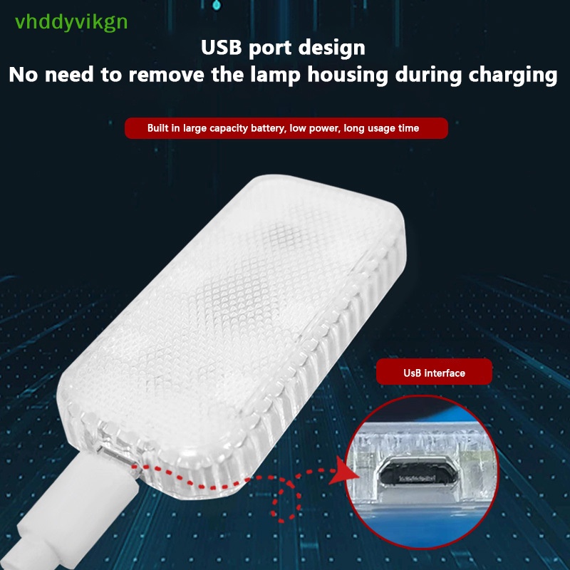 Vhdd 2023新款LED觸摸燈手車頂吸頂燈室內車燈夜讀燈閱讀燈車內燈TW