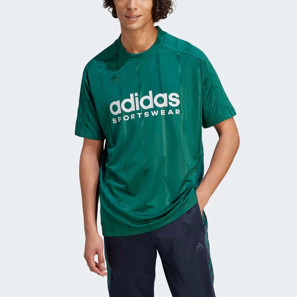 Adidas M Tiro Tee IQ0894 男 短袖 上衣 T恤 運動 休閒 寬鬆 舒適 愛迪達 綠