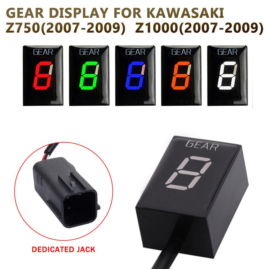 【工廠直銷】機車儀表適用Kawasaki川崎Z750數字檔位顯示器Z1000檔位檔顯表