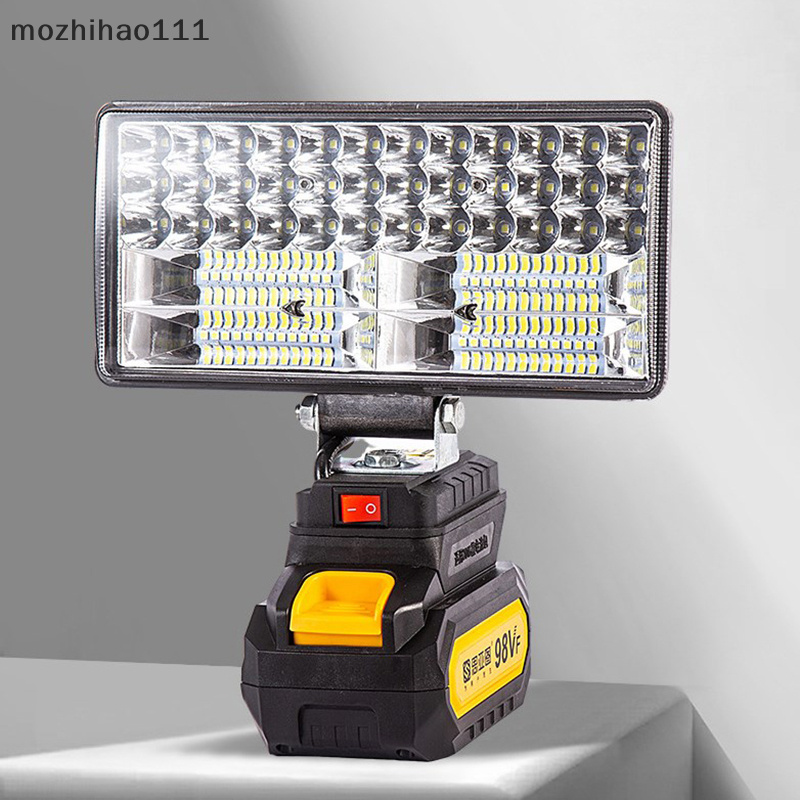 [mozhihao] 適用於牧田 18V 鋰離子 LED 工作燈 3/4 英寸手電筒便攜式應急泛光燈野營燈 [motw]