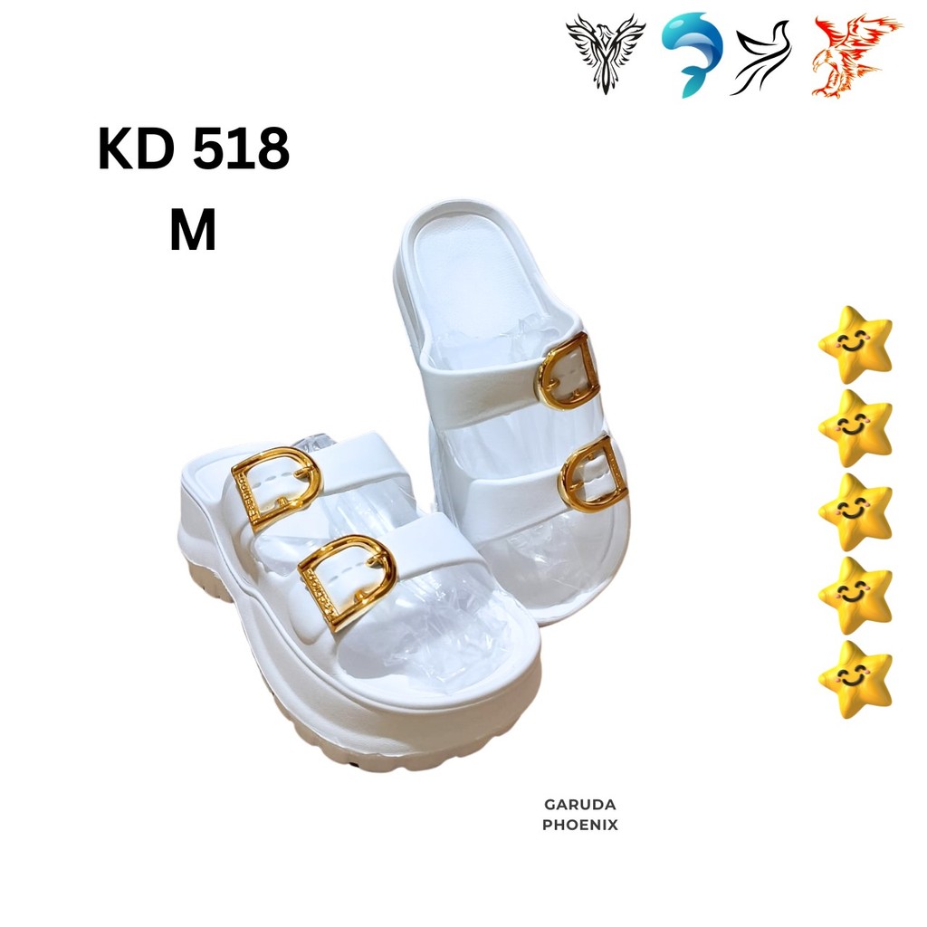 Kadia 女式 2 輪胎拖鞋 518 M 36-41