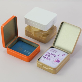 迷你收納盒糖果包裝多功能便攜耐用防塵金屬外殼