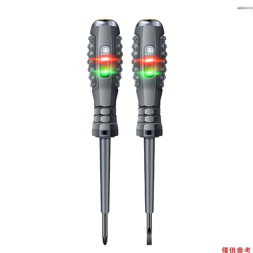 (mihappyfly)ANENG B05 2Pcs 高亮彩光燈測電筆 一字/十字螺絲刀 電動測試筆 多功能家用螺絲刀帶