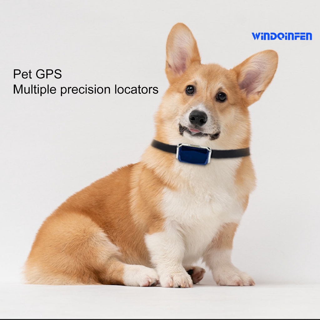 [萌寵屋]G12寵物GPS定位器 狗防走丟定位追蹤器IP67級防水帶項圈gps追蹤儀