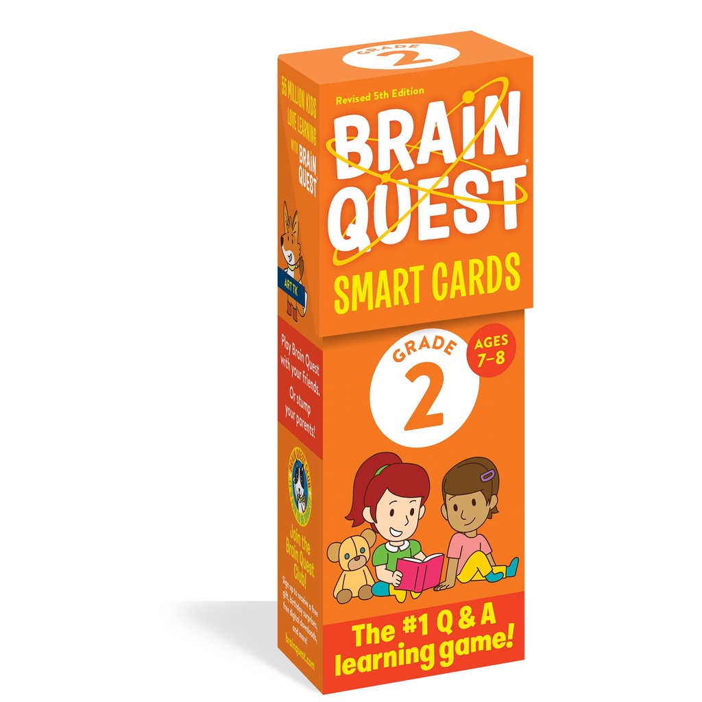 Brain Quest 2nd Grade Smart Cards Revised 5th Edition/Workman Publishing【禮筑外文書店】