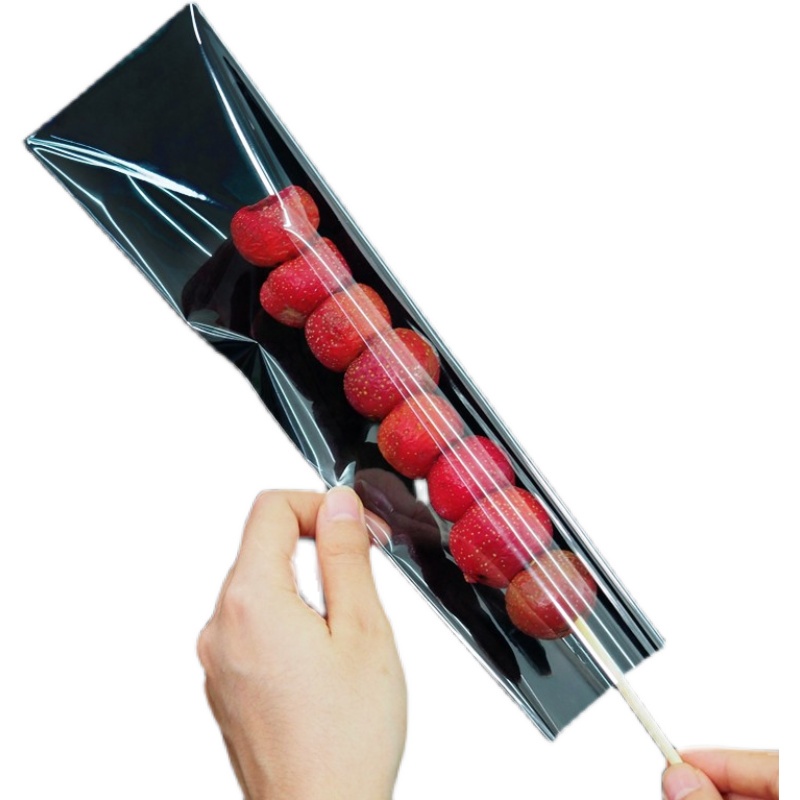 現貨【糖葫蘆包裝】 老北京冰糖葫蘆包裝袋 透明包裝袋 糖葫蘆袋 山楂單串裝袋子 包裝膜