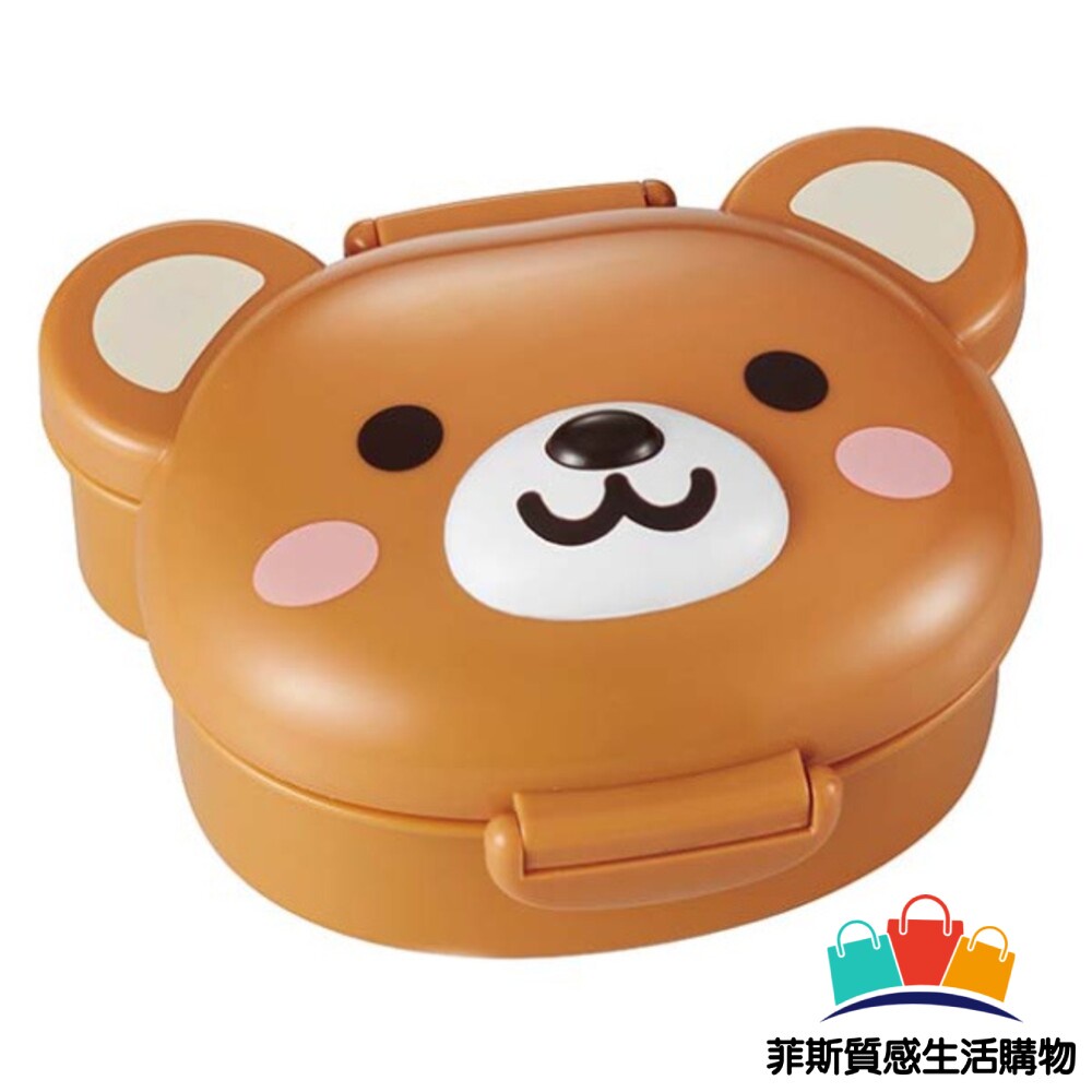 【日本熱賣】可愛熊便當盒 兒童餐盒 耐熱 可微波 點心盒 營養午餐 便當日 輕食便當 野餐 水果盒小熊便當盒 熊