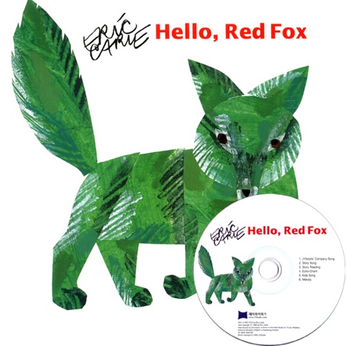 Hello, Red Fox (1平裝+1CD)(韓國JY Books版)(有聲書)/Eric Carle【禮筑外文書店】