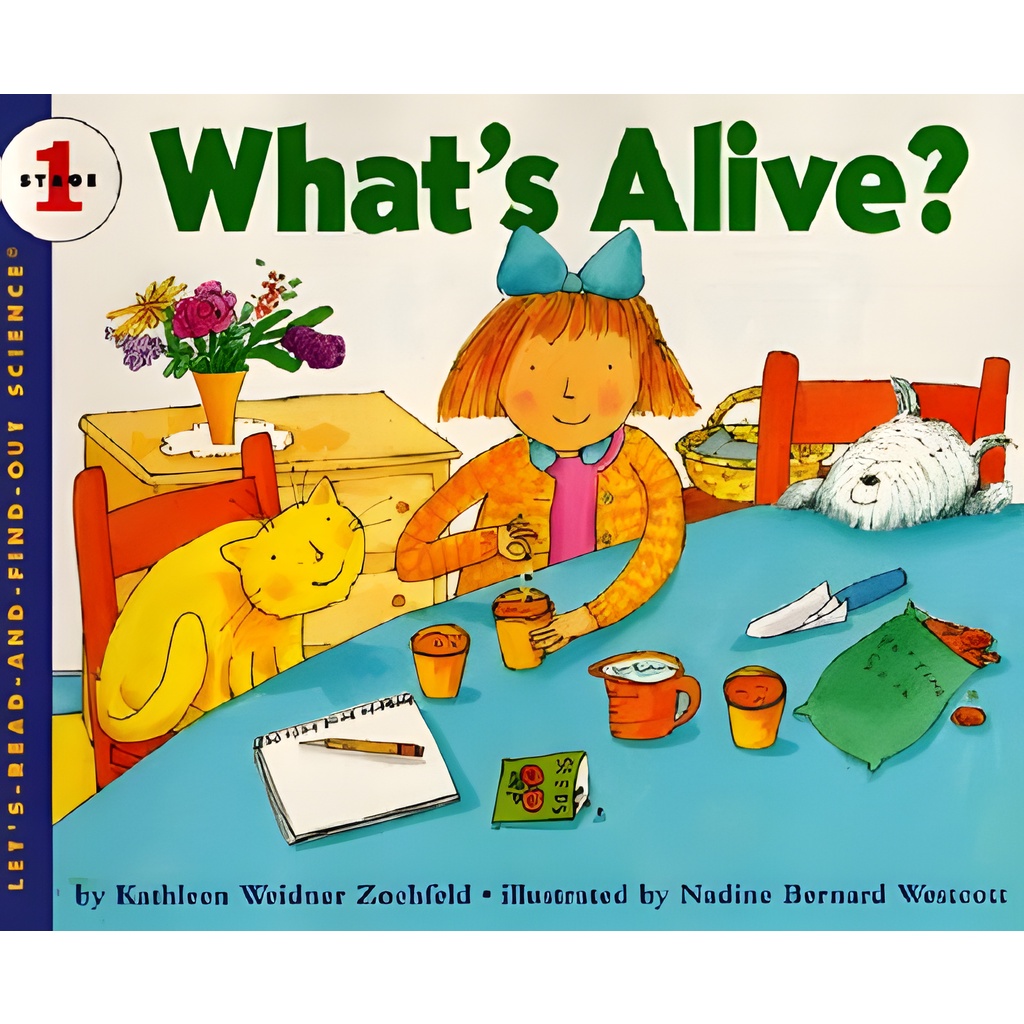 What's Alive (Stage 1)/Kathleen Weidner Zoehfeld《Collins》 Let's-read-and-find-out Science 【禮筑外文書店】