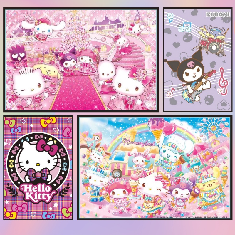 三麗鷗 [Sanrio]拼圖 300-1500pcs 木製拼圖 -16-3-2