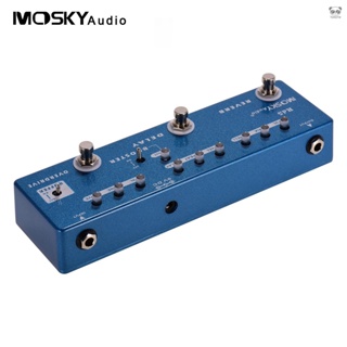 MOSKYAudio 慕音 RD5 五合一綜合效果器 混響+延時+激勵+過載+緩衝