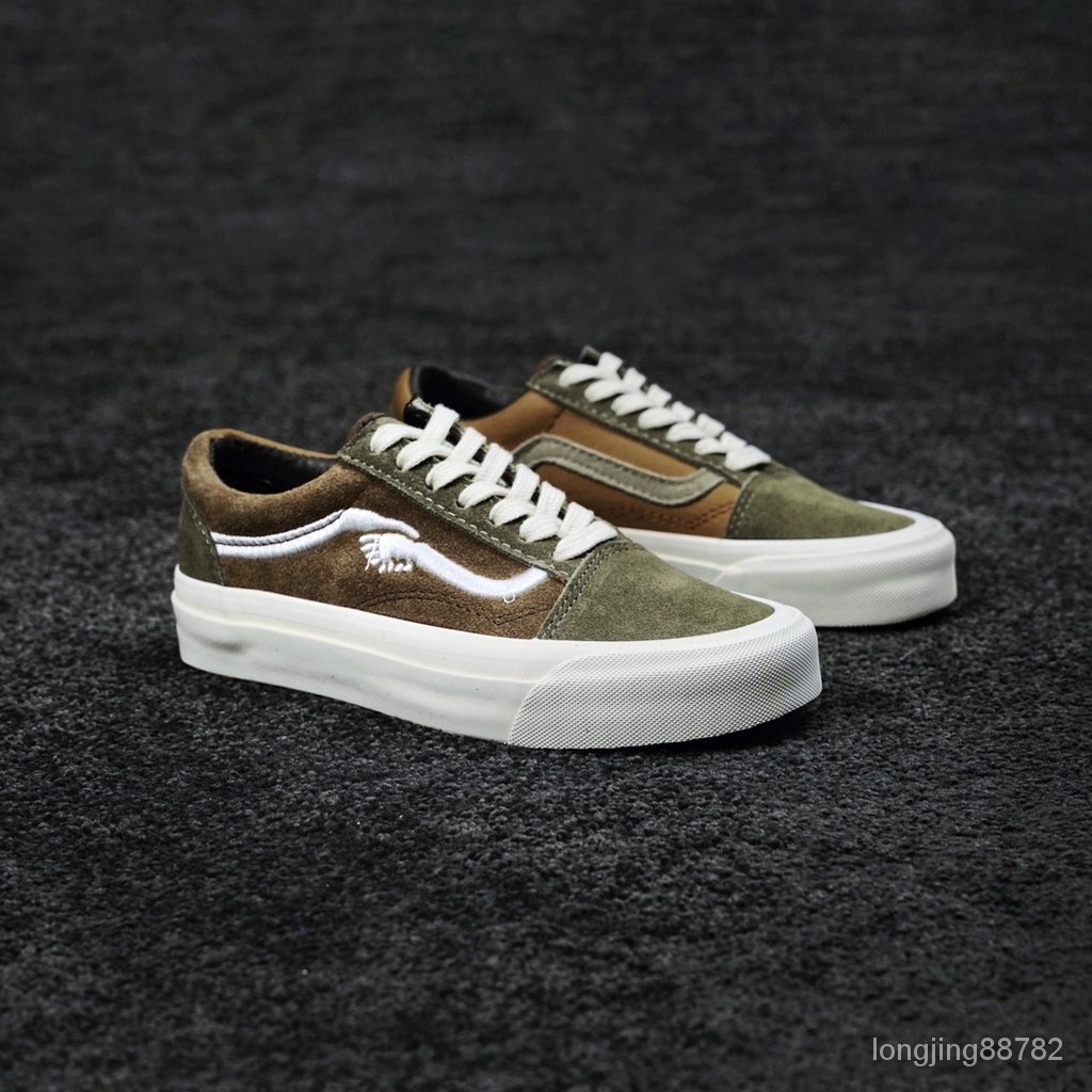 范斯 Notre x Vans Vault OG Style 36 LX“Hangshake”低幫休閒帆布鞋女式男式