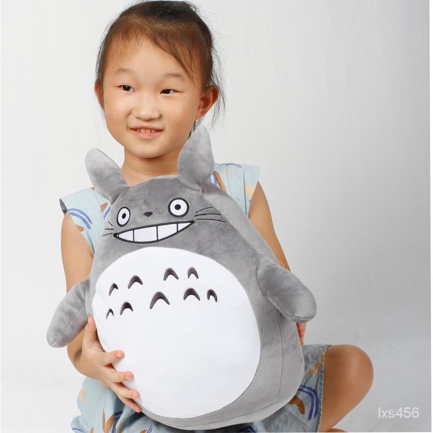 可愛小龍貓抱枕毛絨玩具創意娃娃公仔批發女生兒童禮物吉祥物玩偶