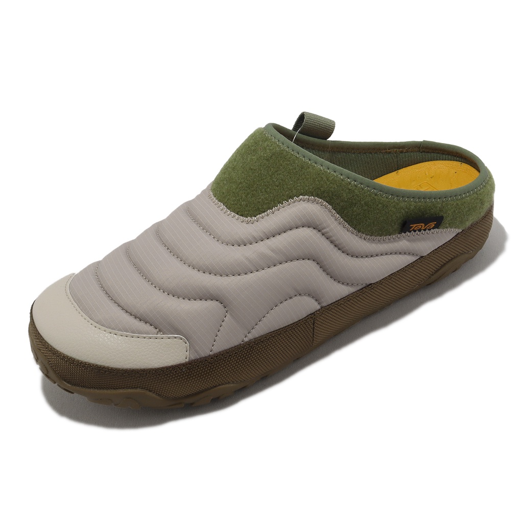 Teva 麵包鞋 M ReEmber Terrain Slip-On 城堡灰 綠 戶外 男鞋 1129596CHG