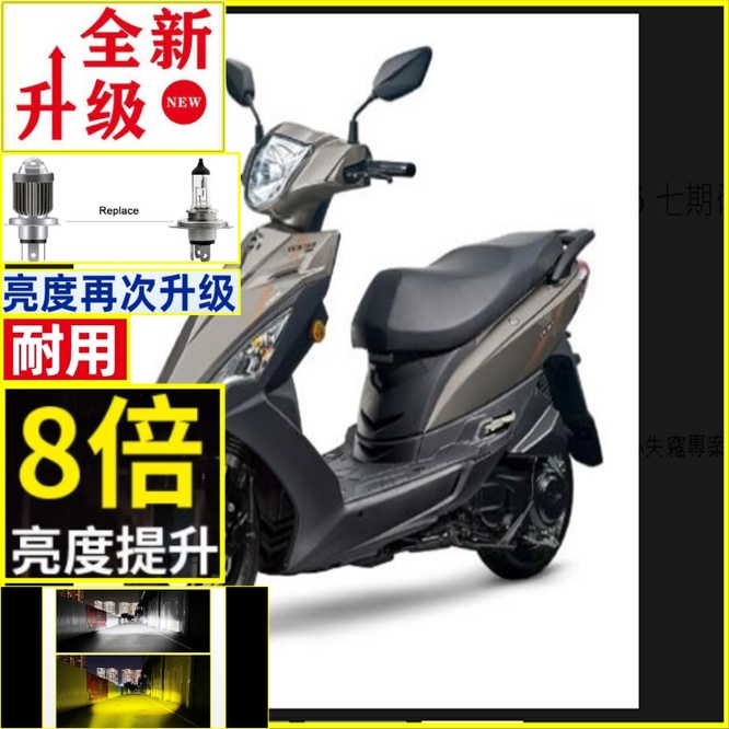 瘦迪爵大燈 三陽 NEW DUKE 全新迪爵 新迪爵 125 直上型 LED 前燈泡 大燈 FC12TA FC12TB