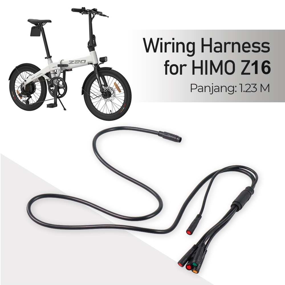 Himo Spare Part 電纜體主線束電線 1.23M 適用於 HIMO Z16 黑色