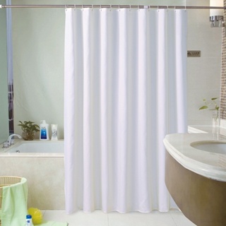 透明浴簾浴室掛簾peva素色防水加厚酒店素色浴室簾子灰色窗簾