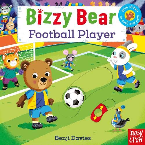Bizzy Bear: Football Player (硬頁書)(英國版)*附音檔QRCode*/Benji Davies【禮筑外文書店】