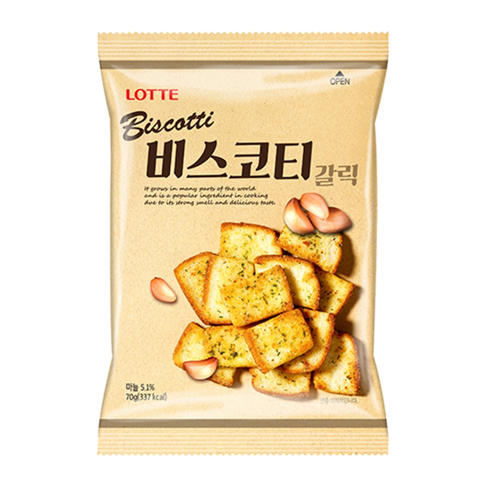 LOTTE韓國樂天大蒜麵包餅