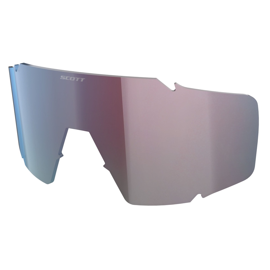 SCOTT SHIELD 神盾太陽眼鏡鍍膜鏡片(小臉用鏡片)-藍色鍍膜鏡片