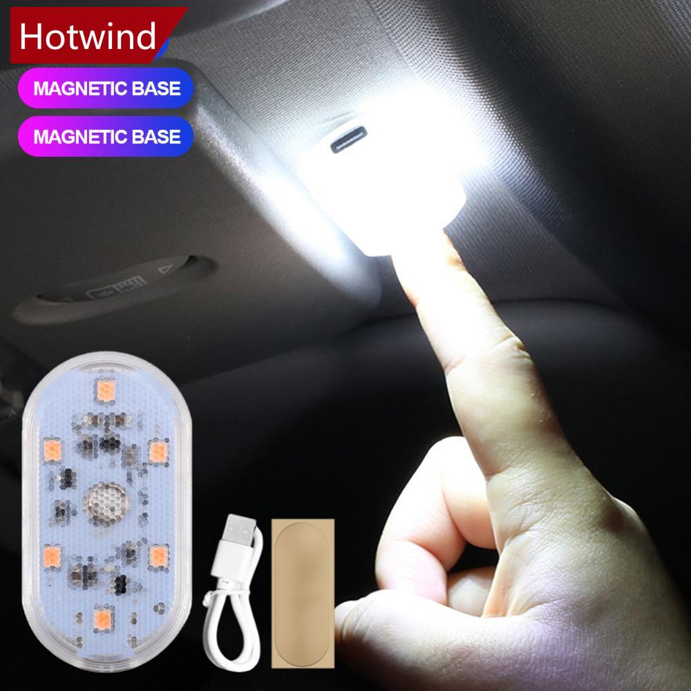 Hotwind磁性車內觸摸車頂燈室內照明吸頂燈小夜燈手閱讀燈閱讀燈t9x1