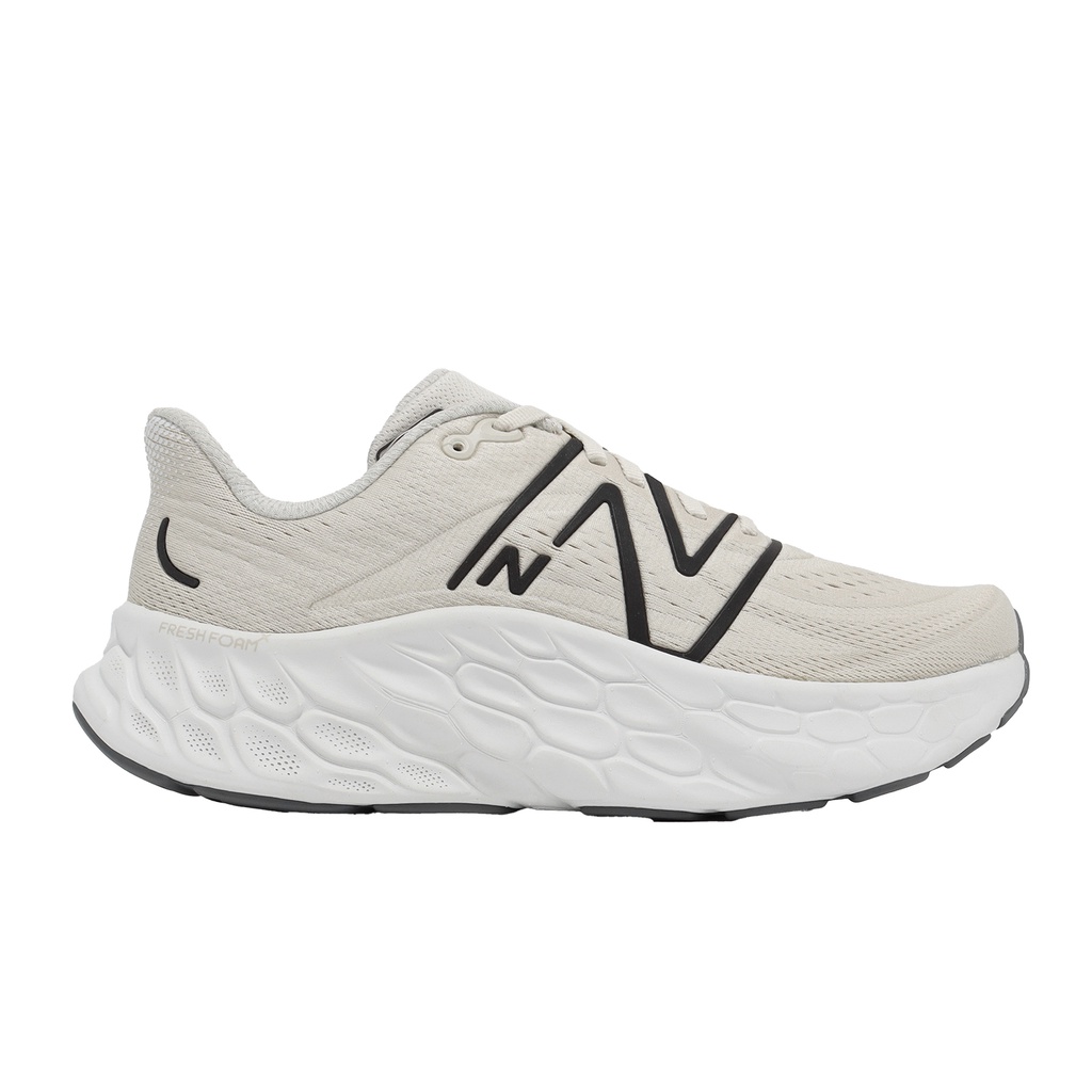 New Balance More V4 男鞋 米白 黑 緩震中底 路跑 NB [YUBO] MMORHK4 2E寬楦