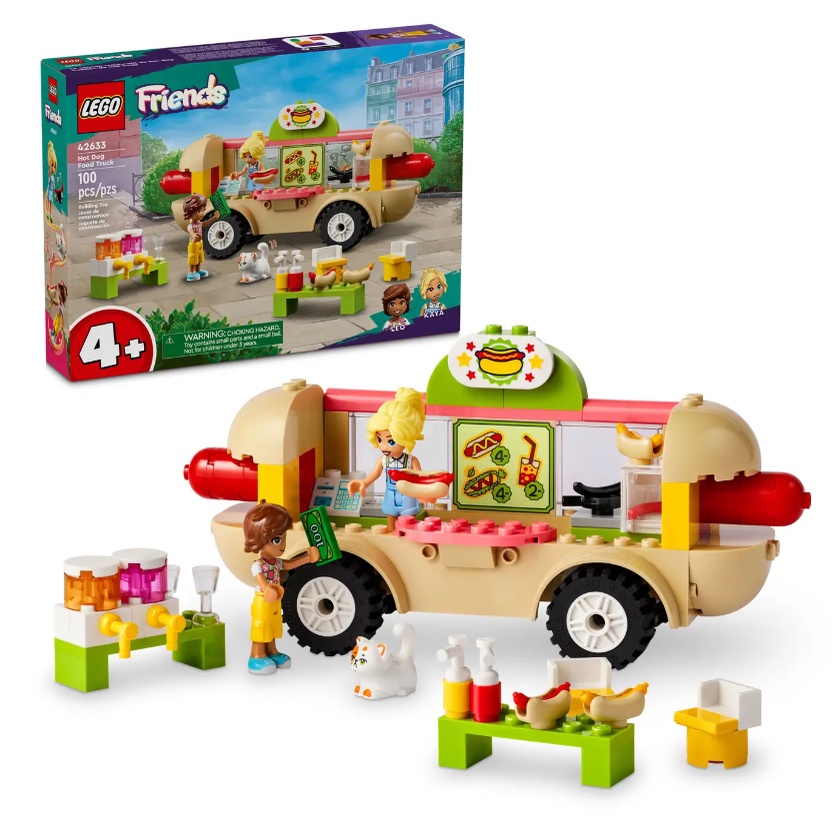&lt;屏東自遊玩&gt; 樂高 LEGO 42633  Friends 女孩系列 熱狗餐車