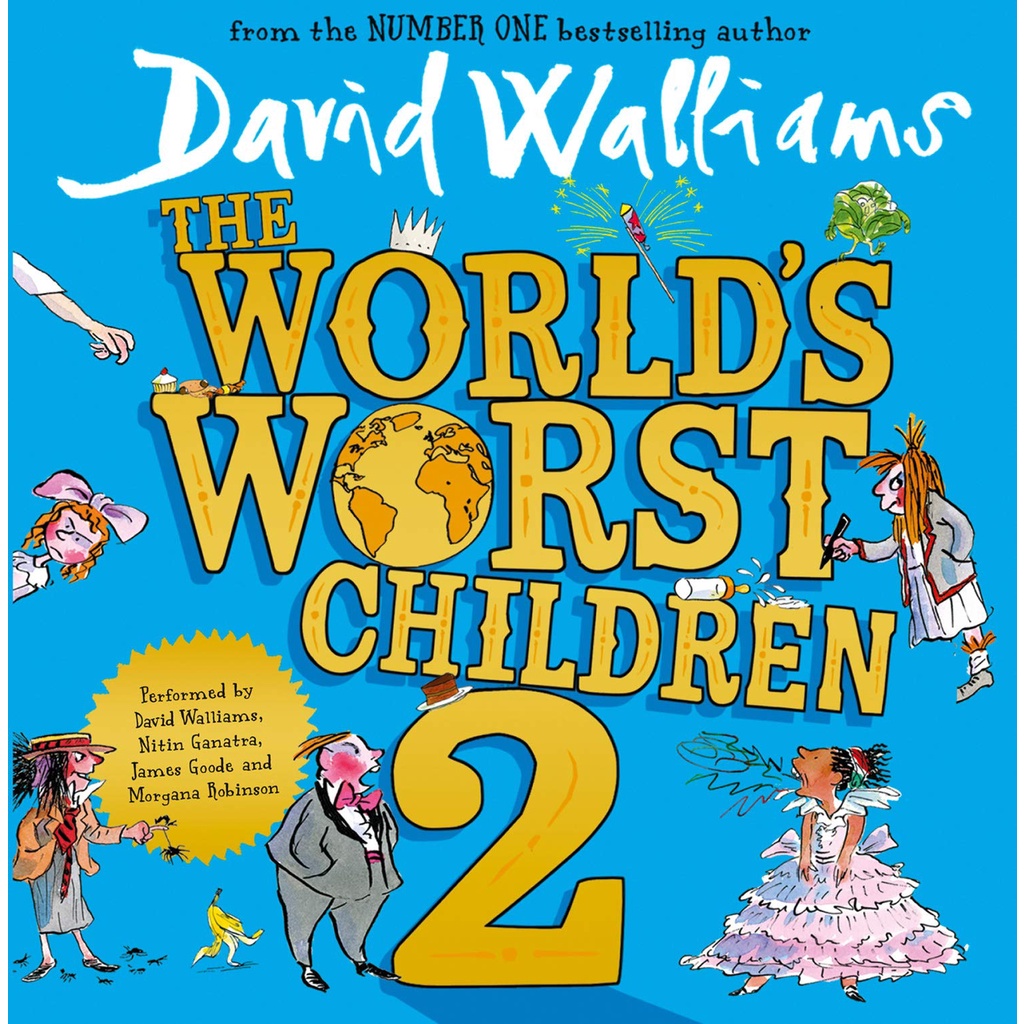 The World's Worst Children 2 (Audio CD)(有聲書)/David Walliams)【禮筑外文書店】