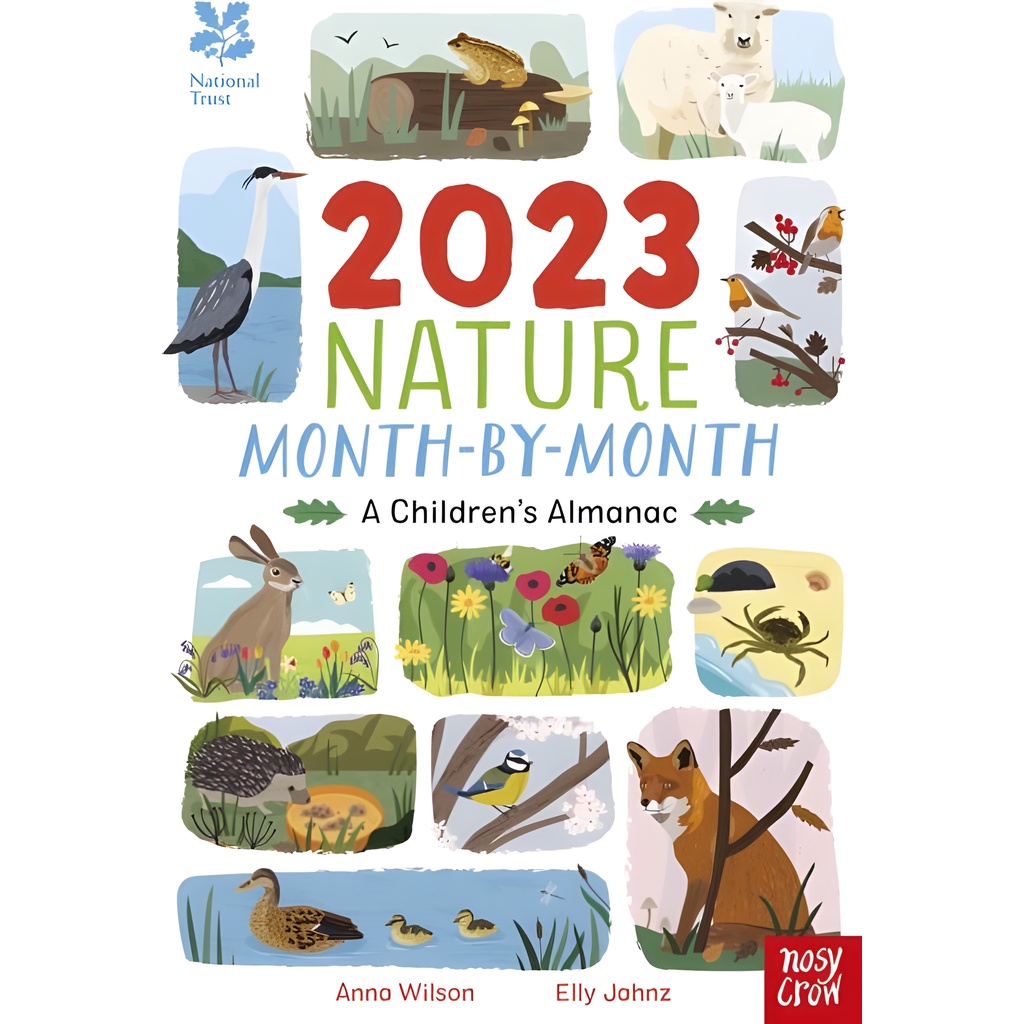 National Trust: 2023 Nature Month-By-Month: A Children's Almanac(精裝)/Anna Wilson【禮筑外文書店】