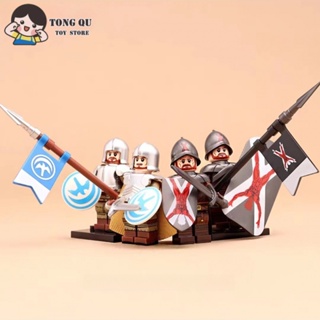 中古戰士公仔 權力的遊戲 波頓精銳兵 艾林谷地騎士 積木人仔 收藏擺件 mini模型 兒童玩具 兼容樂高