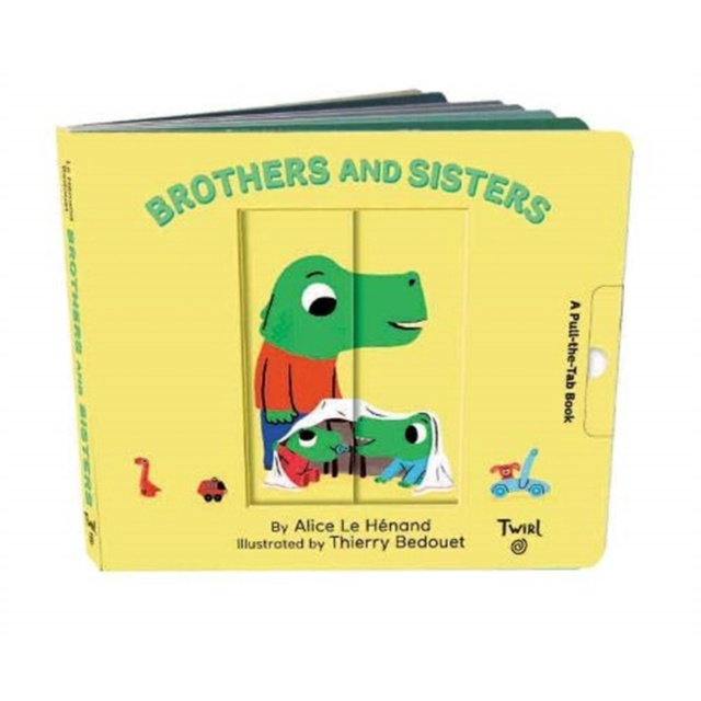 Brothers and Sisters (Pull and Play Books)(硬頁操作書)(硬頁書)/Alice Le Henand《Twirl》【禮筑外文書店】