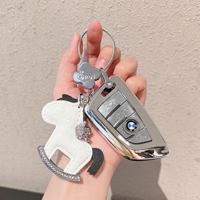 寶馬鑰匙套 BMW鑰匙套F10 G20 G06 E60 E90 F20 F30 G30 G10 X3 X5時尚高檔鑰匙殼