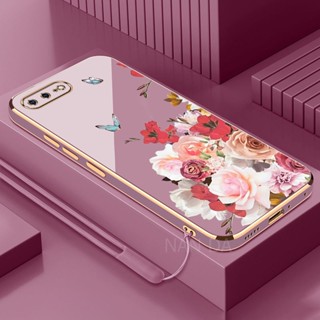 外殼 iphone 7 plus iphone 8 plus 手機殼蝴蝶玫瑰軟殼電鍍矽膠防震保護殼新款設計