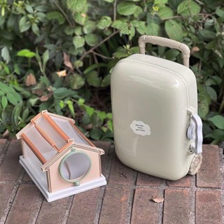 【Peanut】ins韓國兒童迷你收納行李箱寶寶海邊度假過家家玩具拉桿箱模擬玩