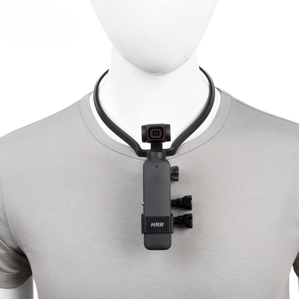 Dji 袖珍頸掛式帶框架 POV 胸架,適用於 DJI Osmo Pocket 2 配件