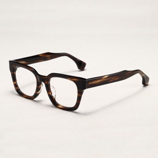 JAC新品同款JMM72RX8.0厚料板材大方框鏡框豹紋眼鏡架復古眼鏡可配鏡