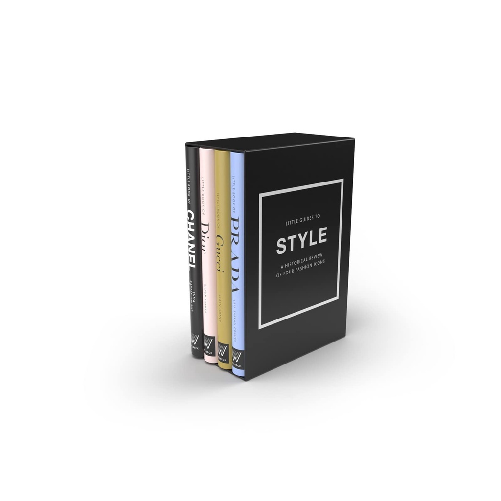 Little Box of Style: The Story of Four Iconic Fashion Houses(精裝)/Emma Baxter-Wright【禮筑外文書店】