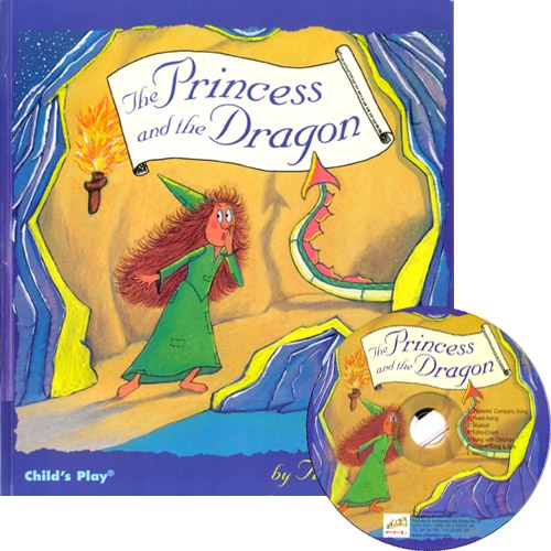 The Princess and the Dragon (1平裝+1CD)(韓國JY Books版) 廖彩杏老師推薦有聲書第29週/Audrey Wood【三民網路書店】