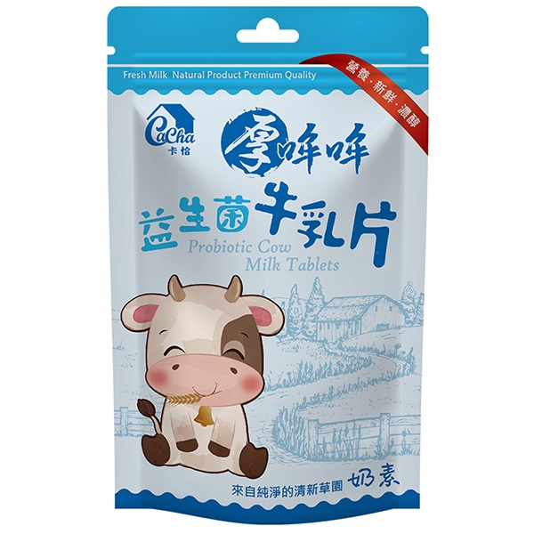 【卡恰】益生菌牛乳片80g/包