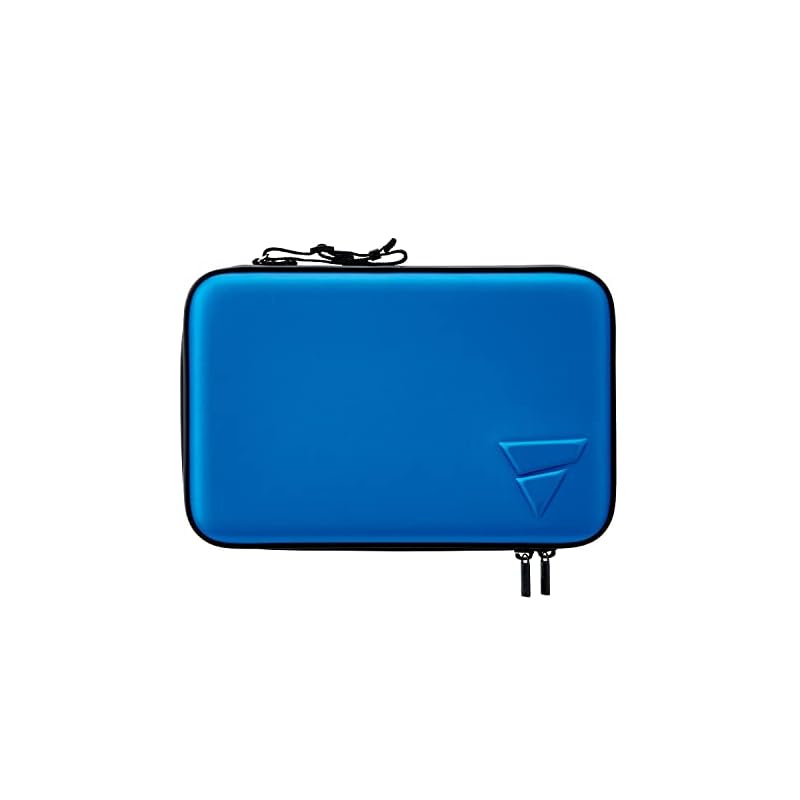 VICTAS 乒乓球拍盒 V-RC248 蓝色（5000） 宽 17.5 x 高 28 x 深 5 厘米 572201