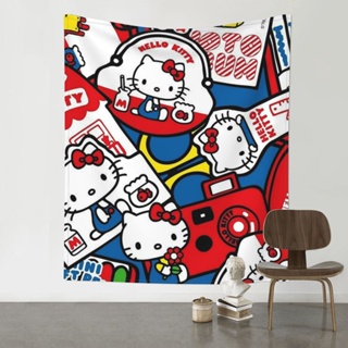 Hello Kitty 60*51 in Tapestry Ins 背景布藝牆壁客廳臥室牆壁裝飾傢居裝飾