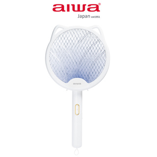 AIWA 愛華 貓形 USB 二合一捕蚊燈拍 AEM-300 顏色隨機『福利品』