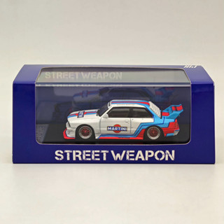 Street Weapon 1:64 BMW M3 E30 LTO 合金汽車模型 迷你車模 精緻擺件 模型玩具