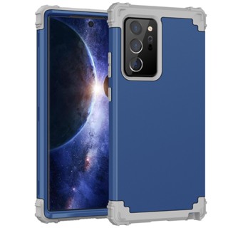三合一矽膠殼 三星note10 plus手機殼 三星note8 note9防摔PC硬殼耐擊S10 plus防摔S9保護套