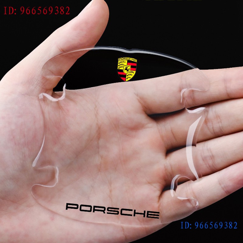 現貨- 適用於保時捷 Porsche Cayenne 門碗保護貼 後照鏡滴膠防刮貼 Panamera 門把手裝飾貼條