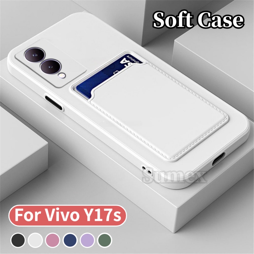 適用於 VIVO Y17s 手機殼手機後蓋卡槽錢包保護套 Vivoy17s Vevo Y17 S Y 17S 202